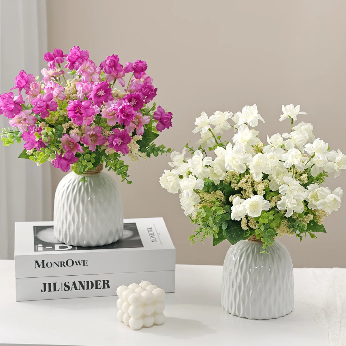 Silk Artificial Tea Bud Flowers – Wedding & Home Décor Artificial Silk Flowers Babs