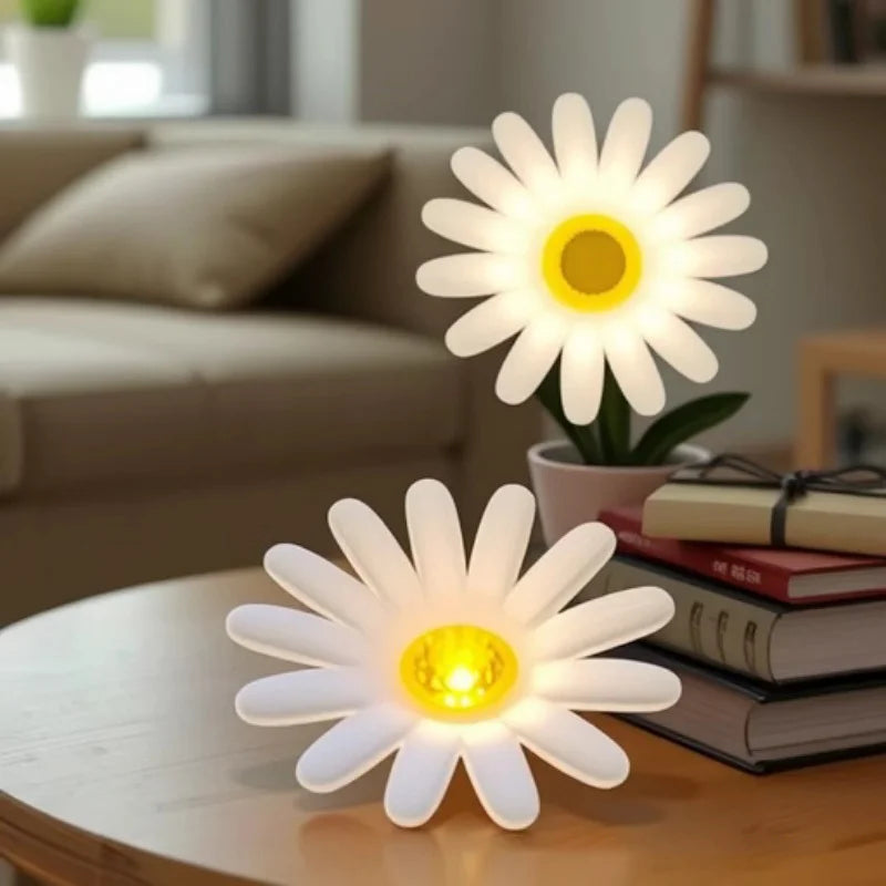 Solar Daisy LED Garden Lawn Light – Outdoor Flower Decor Solar Garden Light Babs