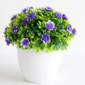 Artificial Bonsai Flower Potted Plant – Home, Office & Wedding Artificial Potted Plant Babs purple