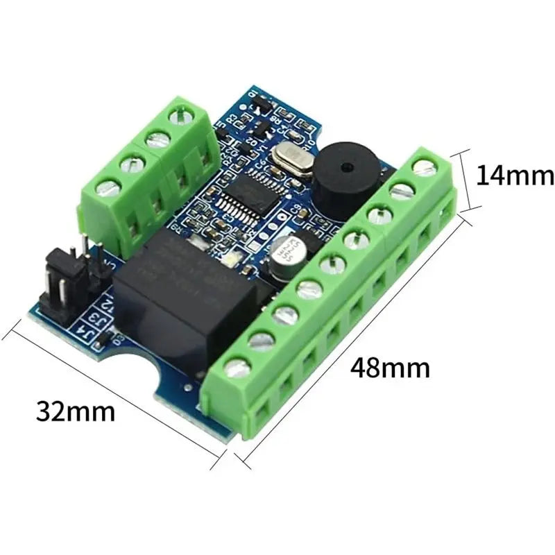 12V RFID Access Control Relay Module – Wiegand 26-44, 1000 Users Access Control Module Babs
