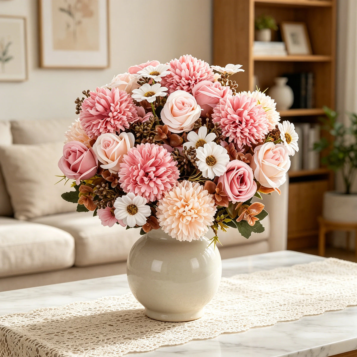 Silk Rose Artificial Flowers – Wedding, Home & Bridal Décor Artificial Silk Flowers Babs