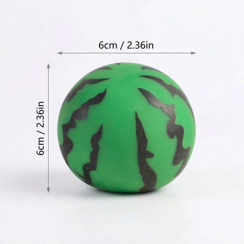 Watermelon Squishy Stress Ball – Soft PU Foam Sensory Fidget Toy Squishy Fidget Toy Babs as shown One Size