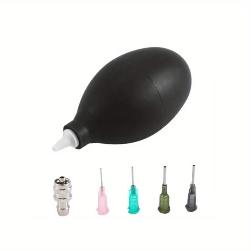 Pottery Ceramic Precision Applicator Squeeze Bottle Set Ceramic Painting Tool Babs black set