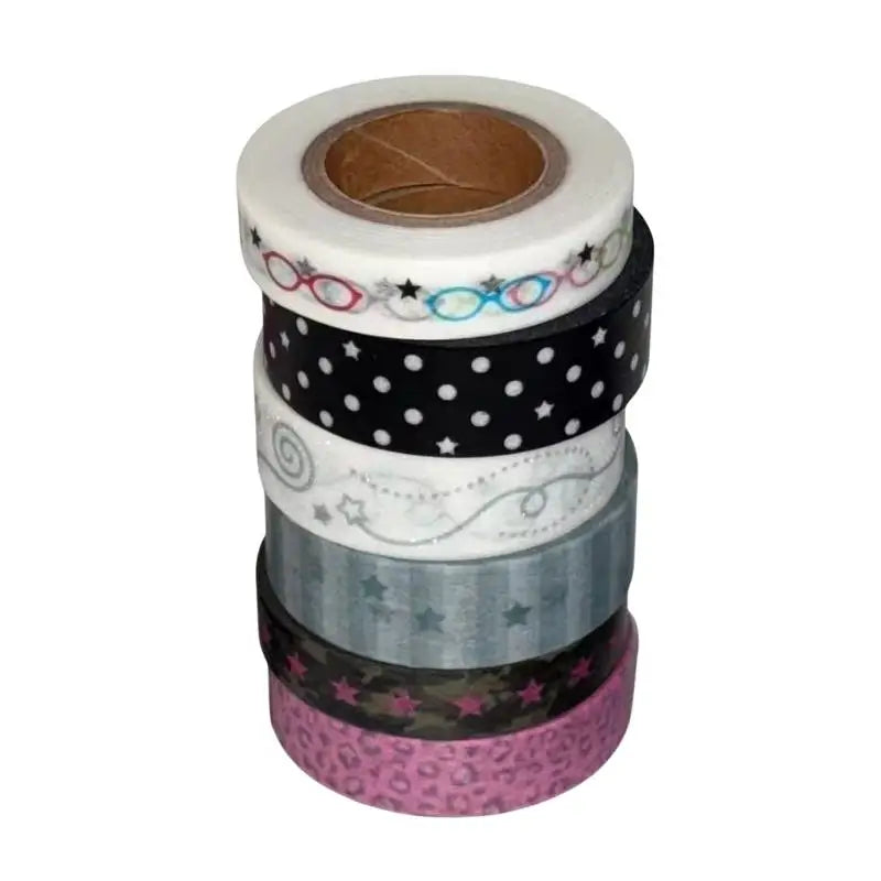 INS Polka Dot Decorative Tape Set – DIY Craft & Journal Rolls Decorative Craft Tape Babs