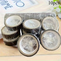 10-Pack Black PVC Electrical Tape – Waterproof Wire Insulation Electrical Tape Babs 10pcs