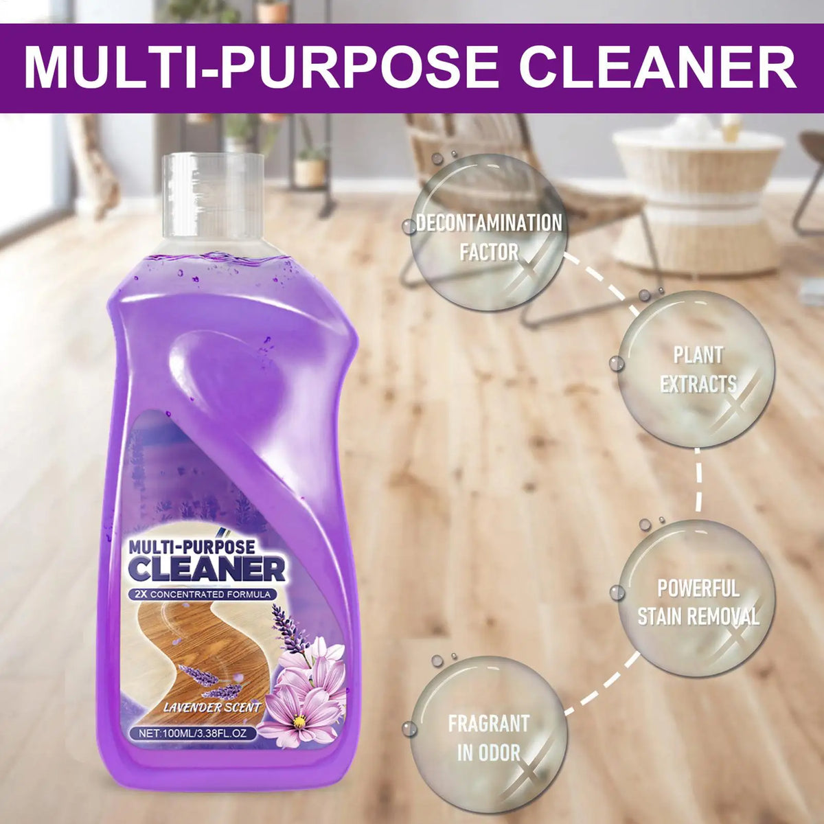 Floor Polishing Liquid – Tile, Wood & Marble Cleaner & Shiner Floor Cleaning Liquid Babs