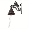 Retro Cast Iron Butterfly Doorbell | Wall Mounted Hand Crank Bell Decorative Doorbell Babs 1pc