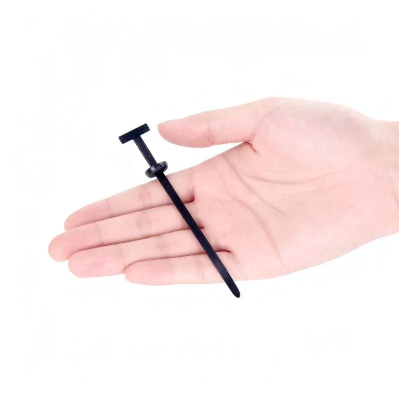 100-Set Nylon Self-Locking Cable Tie Buckles for Car & Home Cable Tie Buckles Babs