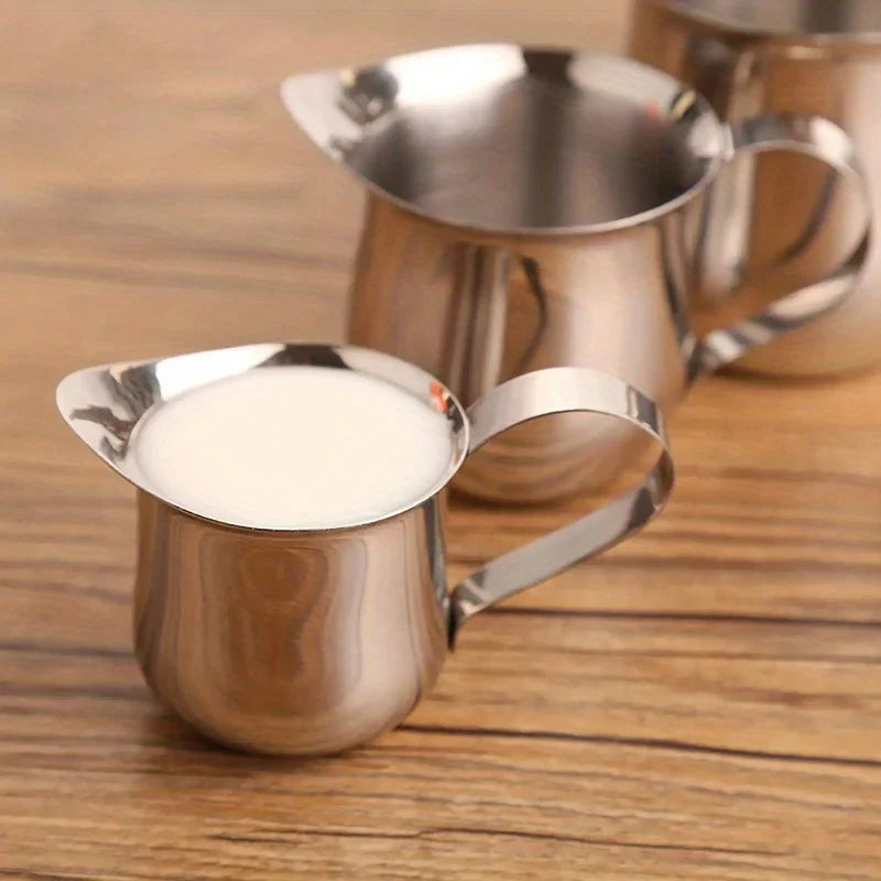 Stainless Steel Milk Frothing Pitcher with Pouring Spout Milk Frothing Pitcher Babs
