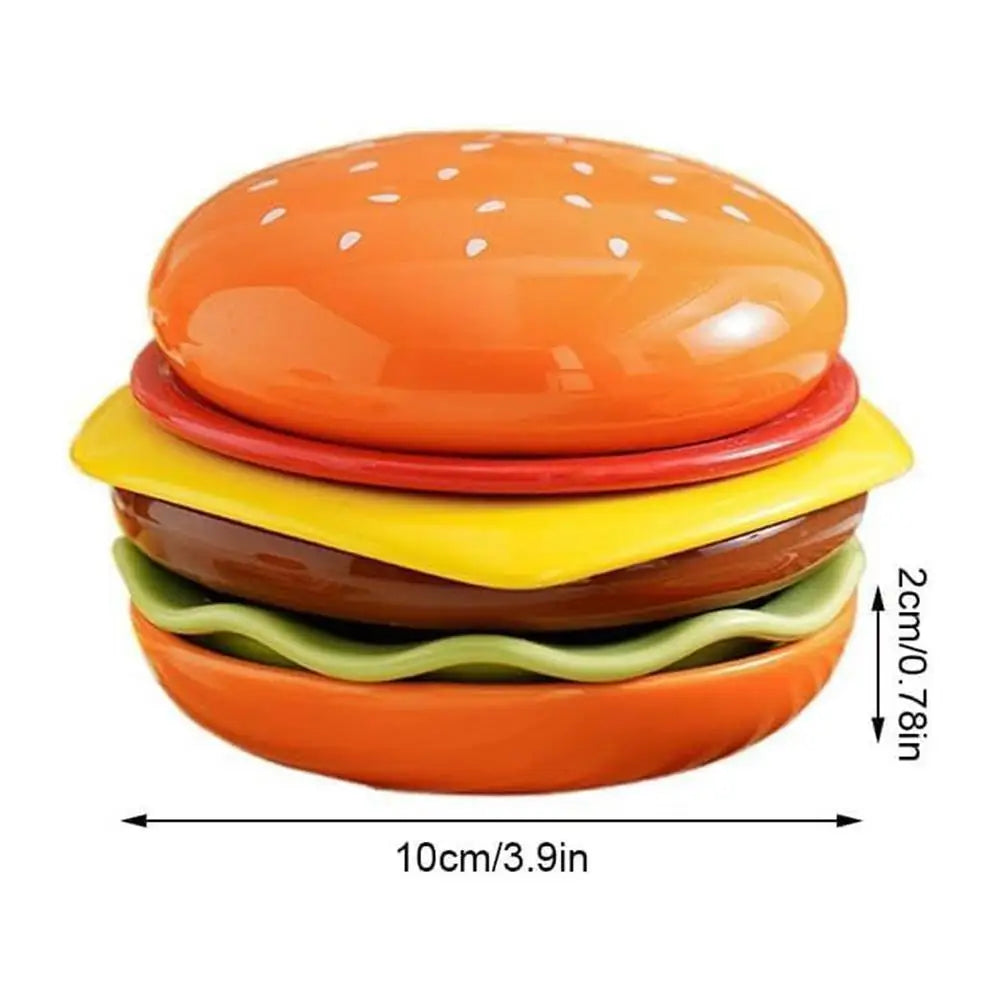 6-Layer Stackable Condiment Bowl Set – Burger Sauce Plates Condiment Bowl Set Babs 1 set