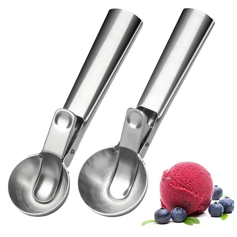 Stainless Steel Ice Cream Scoop & Watermelon Fruit Baller Ice Cream Scoop Babs
