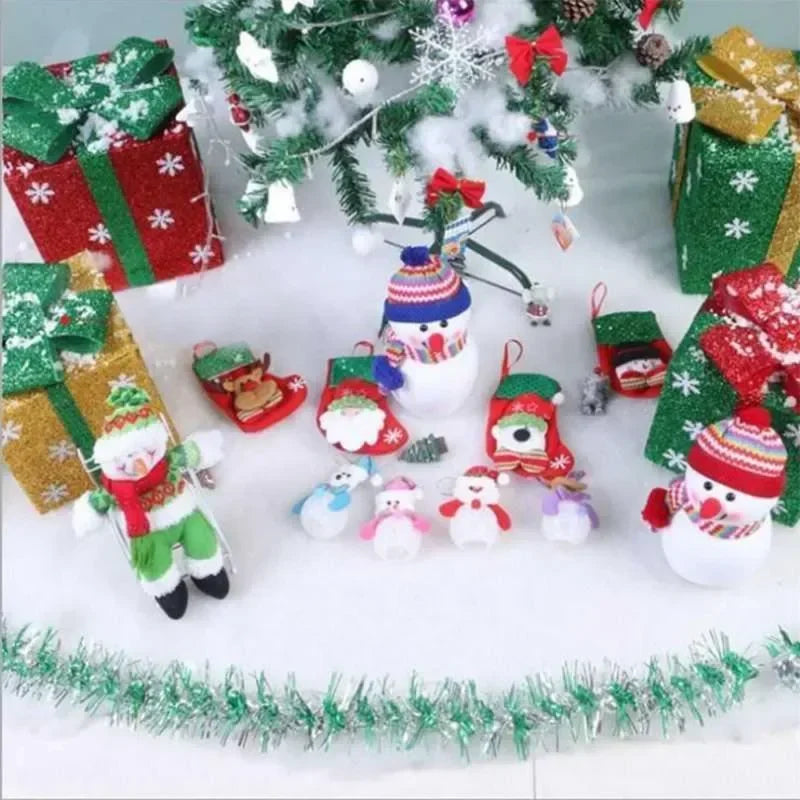 Christmas Artificial Snow Blanket – Fluffy Fake Snow Décor Mat Christmas Snow Blanket Babs