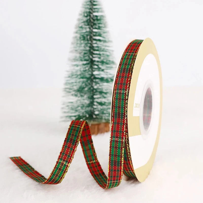5m Christmas Ribbon – Gift Wrap, Tree & Holiday Décor Christmas Craft Ribbon Babs 1cm-14 5M