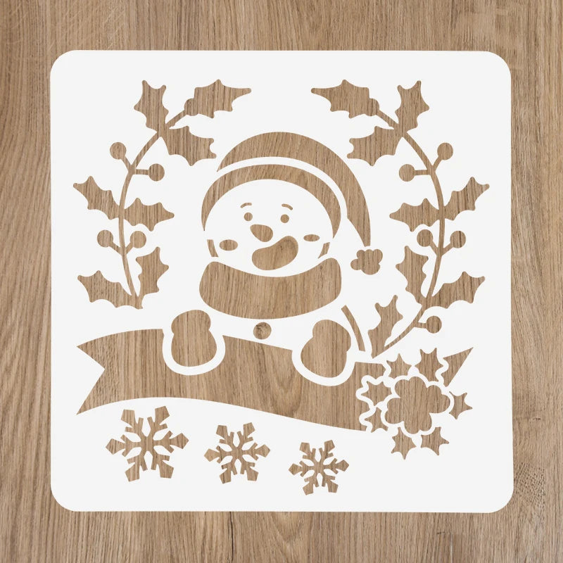 Christmas Drawing Stencils – DIY Cards, Scrapbooking & Wall Decor Christmas Drawing Stencils Babs C07
