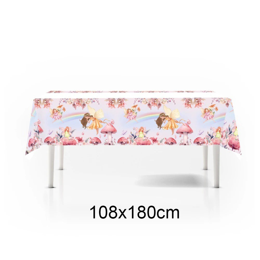 Fairy Party Supplies – Enchanted Garden Disposable Tableware Disposable Party Tableware Babs WHITE