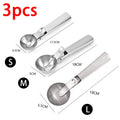 Stainless Steel Ice Cream Scoop & Fruit Ball Spoon Tool Ice Cream Scoop Babs 3pcs SML