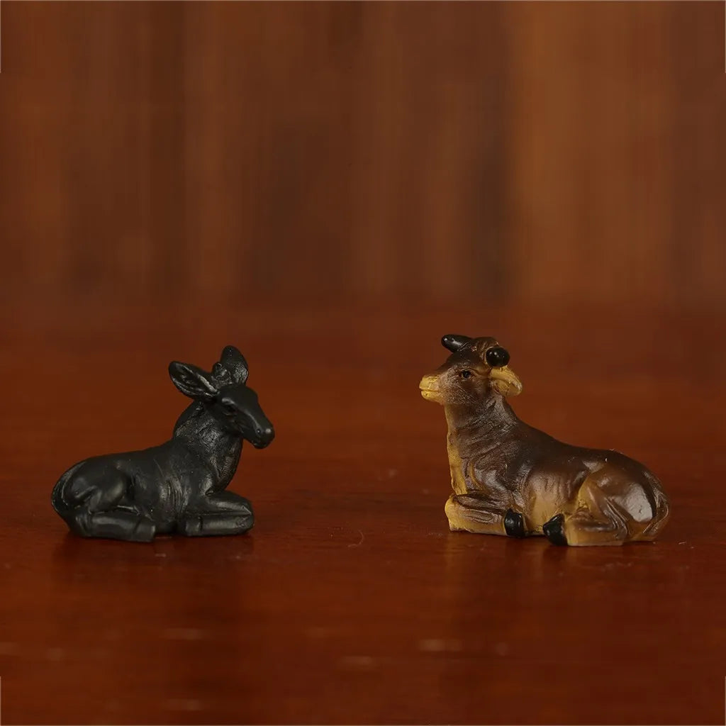 11-Piece Nativity Scene Set – Christmas Manger Décor Figures Nativity Scene Set Babs