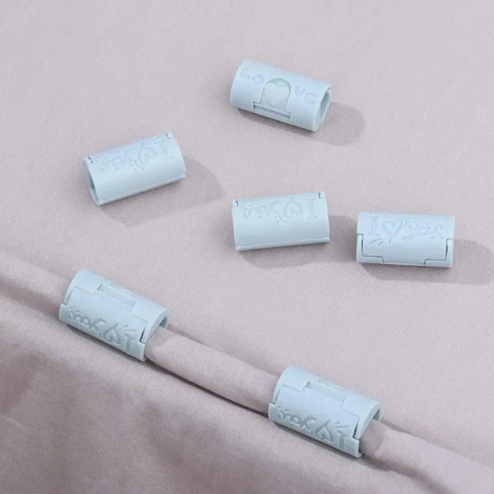 Adjustable Bed Sheet Holder Clips – Non-Slip Fastener 6pc Bed Sheet Clips Babs