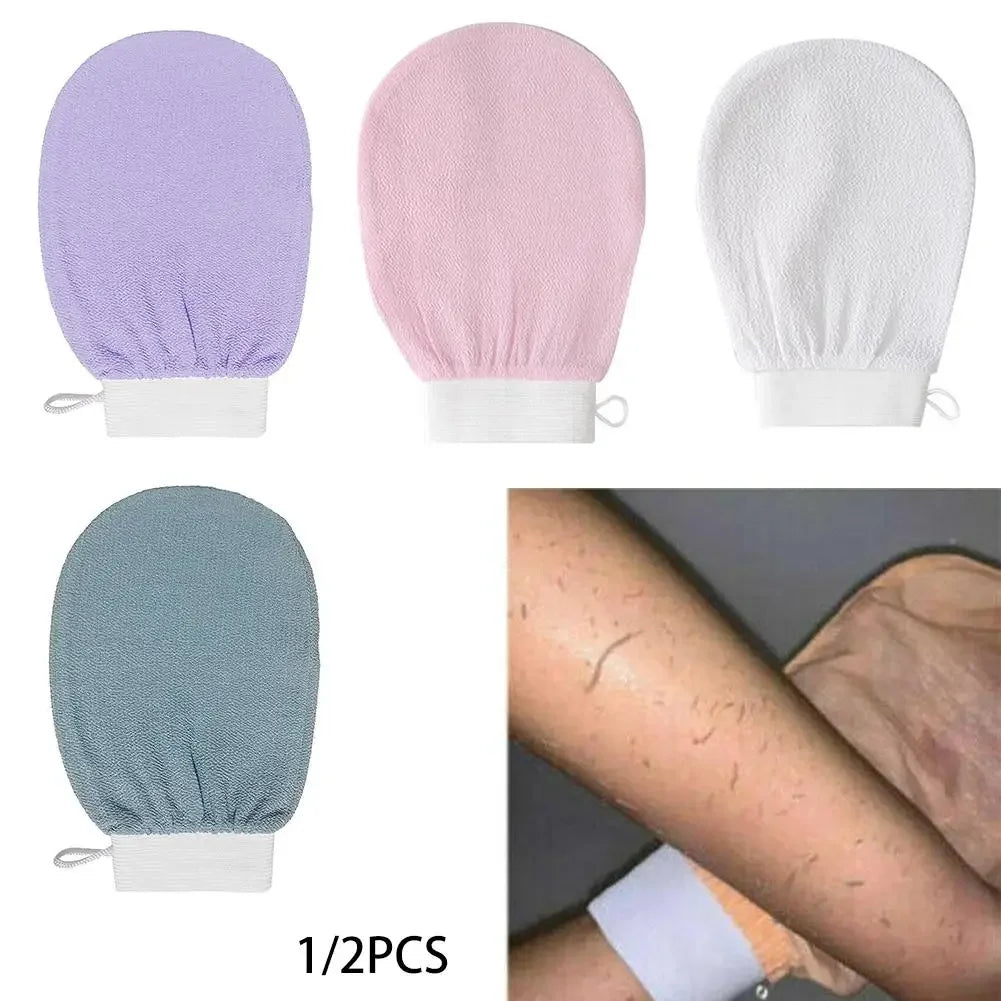 Moroccan Hammam Exfoliating Gloves – Body Scrub Bath Mitt Exfoliating Bath Glove Babs