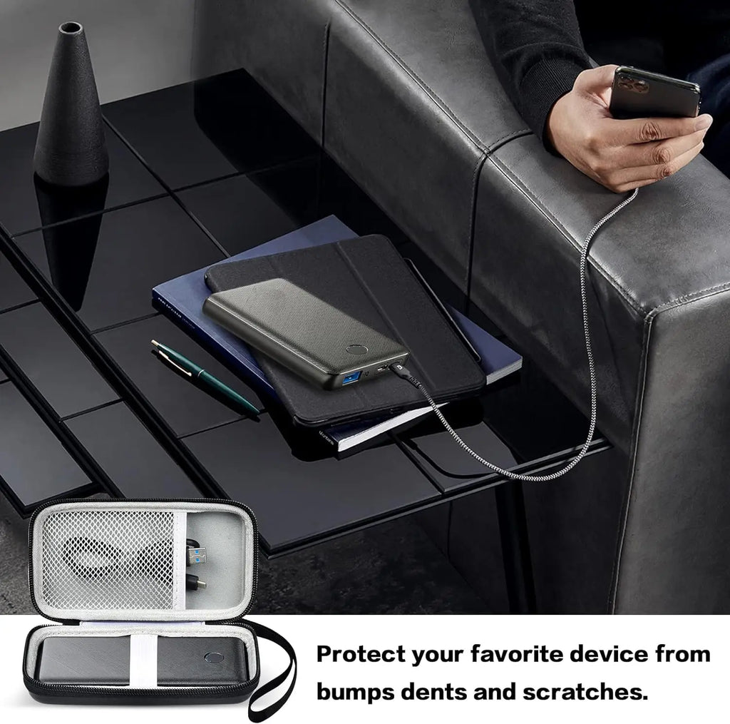 Power Bank Case for Anker 313 PowerCore Slim 10K Storage Bag Power Bank Case Babs