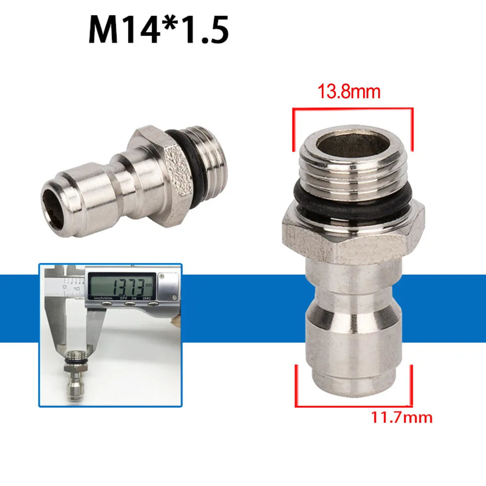 1/4" Quick Release Pressure Washer Connector Coupler Fitting Hose Coupler Fitting Babs 1