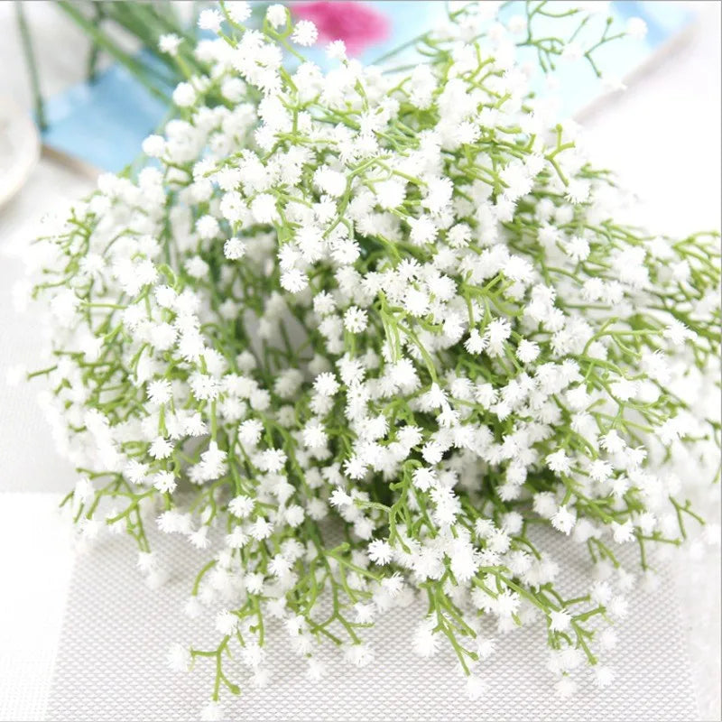 Artificial Gypsophila Bouquet – Wedding & Home Flower Decor Artificial Flower Bouquet Babs