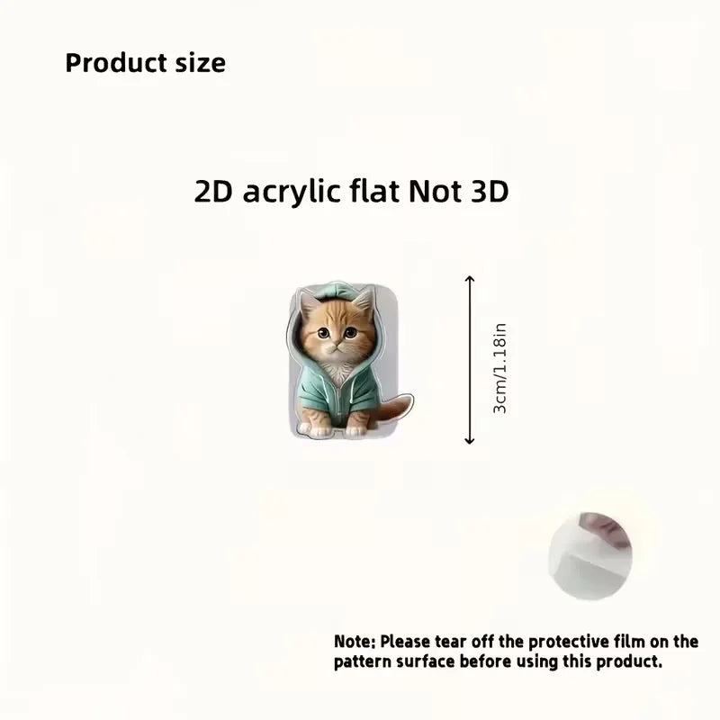 Cartoon Cat Cable Protectors for Type-C Charging Cables – 2pcs Cable Protector Babs