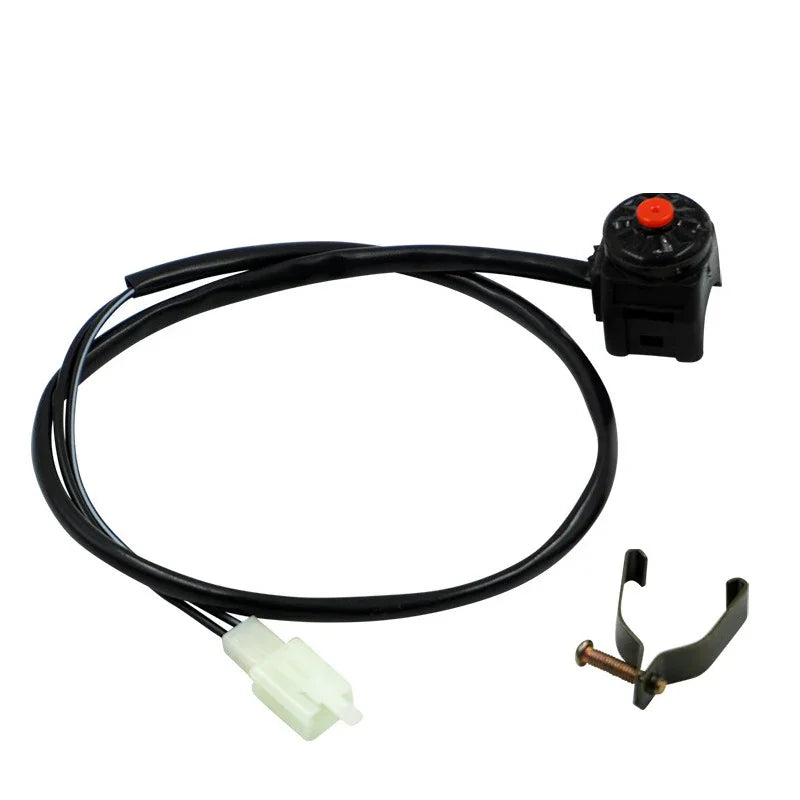 Motorcycle Kill Switch Red Horn Button for 22mm Handlebars Motorcycle Switch Babs Red