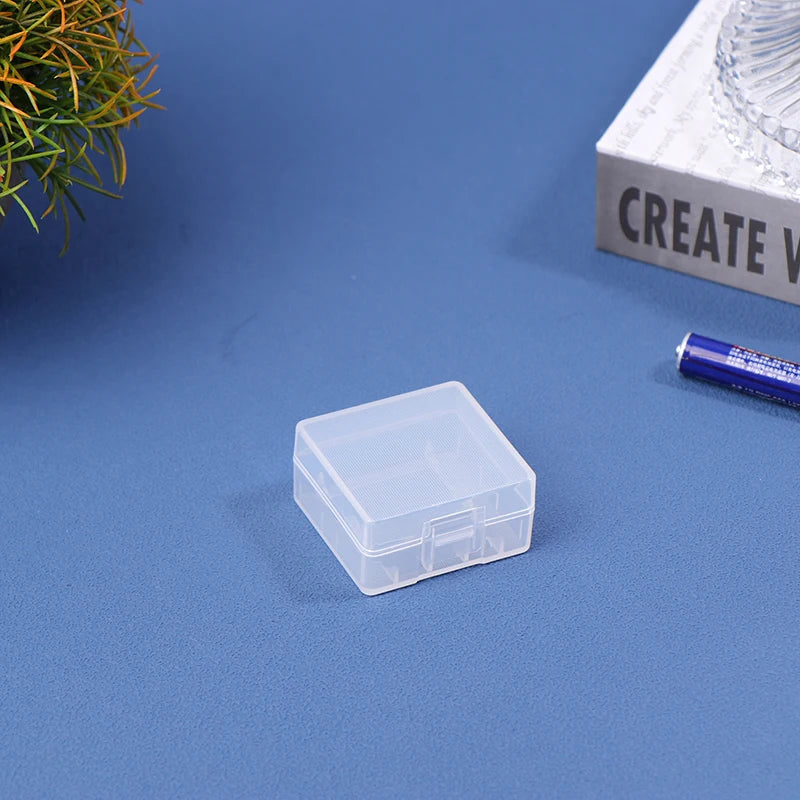 CR123A 16340 CR2 Battery Storage Box – 2 &amp; 4 Slot Clear Case Battery Storage Case Babs