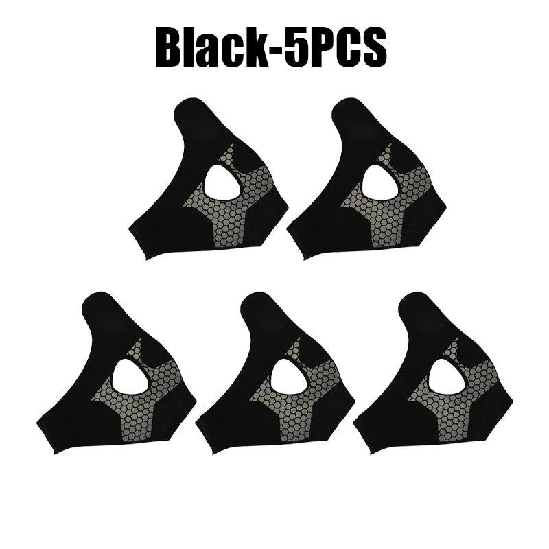 Breathable Ankle Brace Strap – Heel Support for Sports Ankle Brace Strap Babs Black 5PCS 31-35