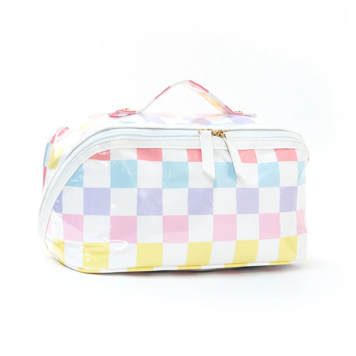 Travel Makeup & Tech Organizer Pouch – Zipper Canvas Bag Travel Organizer Pouch Babs