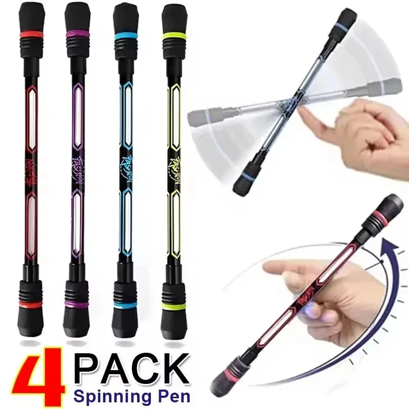 Spinning Trick Pen Set – Rotating Finger Roll Pen for All Ages Spinning Trick Pen Babs