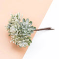 Artificial Silk Flowers for Wedding, Wreaths & Scrapbooking Artificial Flowers Babs MINT GREEN 3pcs