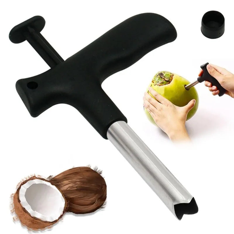 Stainless Steel Coconut Opener Drill Tool | Kitchen Accessory Coconut Opener Tool Babs