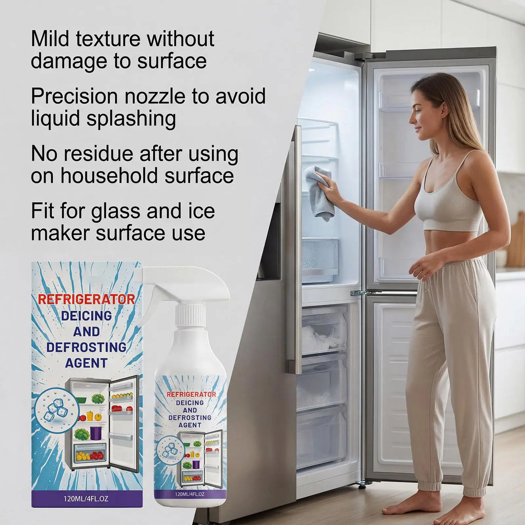120ml Freezer Defroster Spray – Fast Ice & Frost Remover Defroster Spray Babs