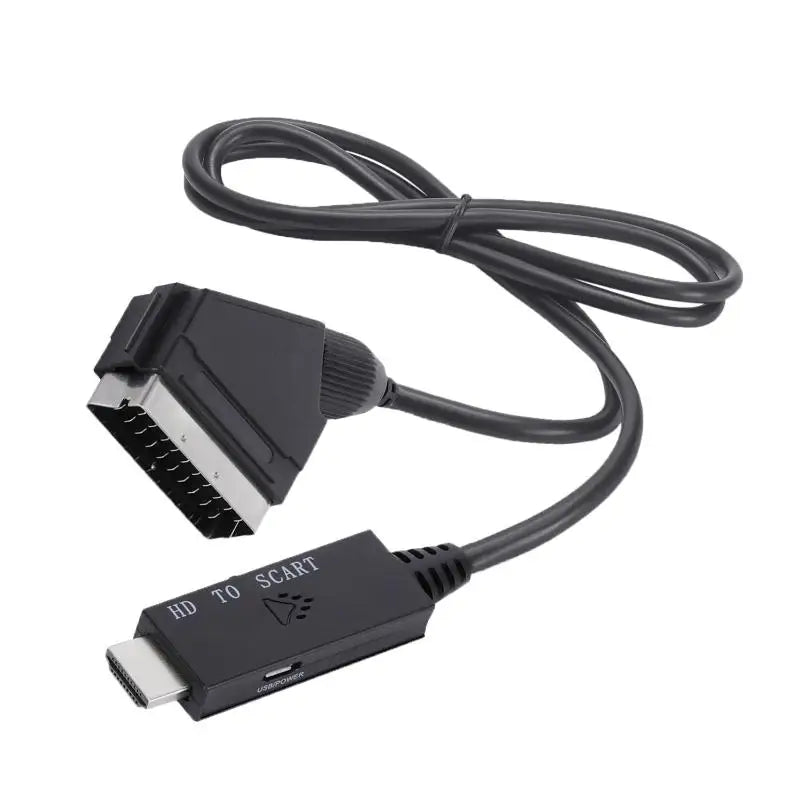 HDMI to SCART Converter Cable – Plug & Play, 1080p HD HDMI SCART Converter Babs