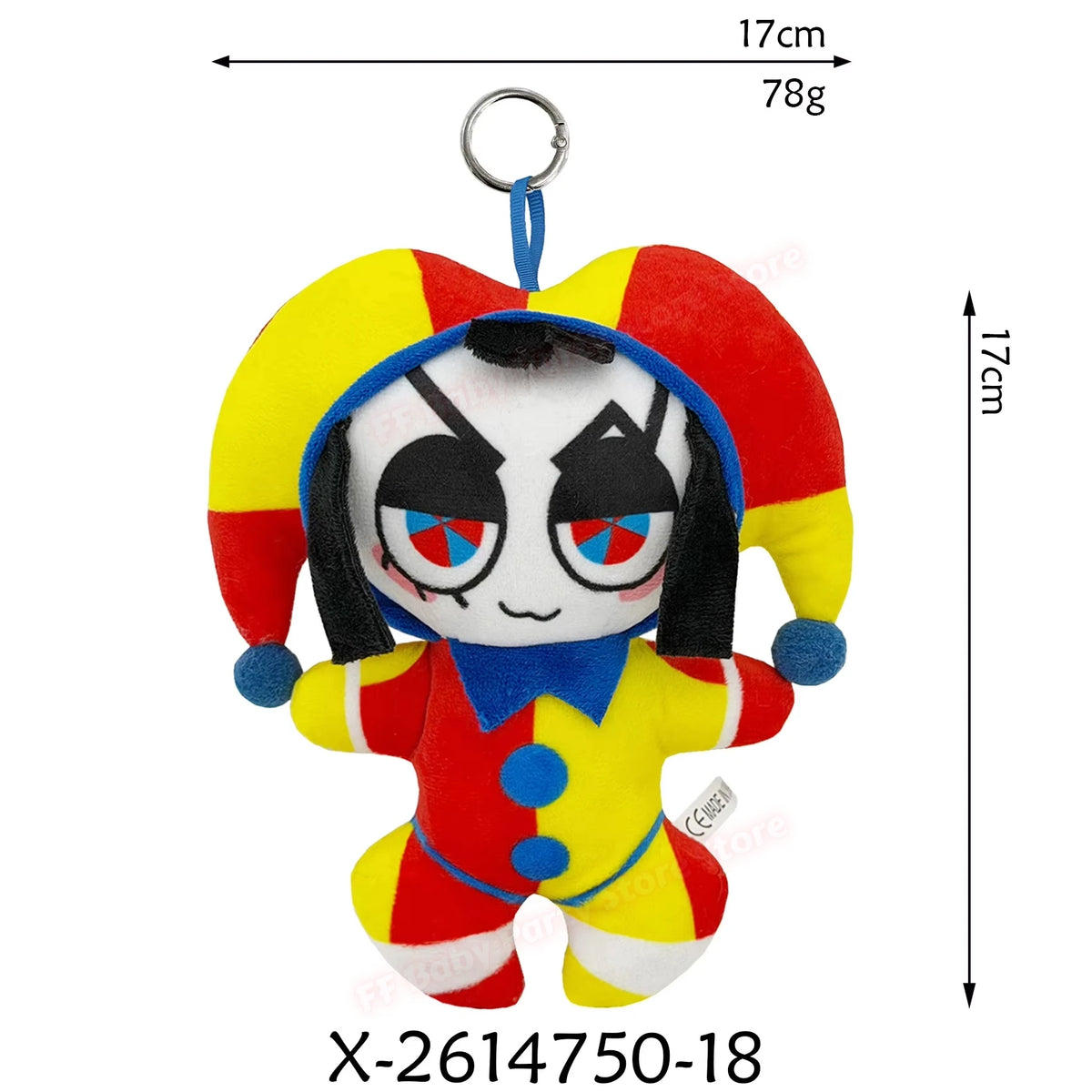 Jax Circus Rabbit Clown Plush Doll | Kawaii Stuffed Toy Gift Plush Stuffed Doll Babs 22 2