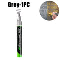 Tombstone Repair Pen – Stone, Metal & Rubber Touch-Up Tool Surface Repair Pen Babs Grey-1PC