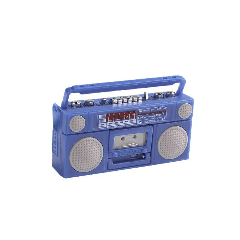1:12 Miniature Dollhouse Radio & Tape Recorder Model Décor Dollhouse Miniature Babs