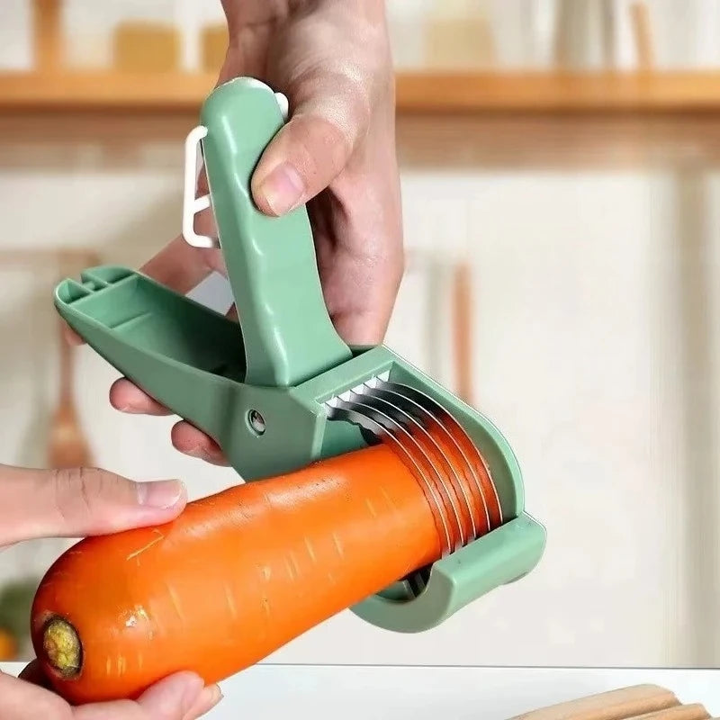 Stainless Steel Vegetable & Fruit Slicer | Kitchen Slicing Tool Vegetable Slicer Babs