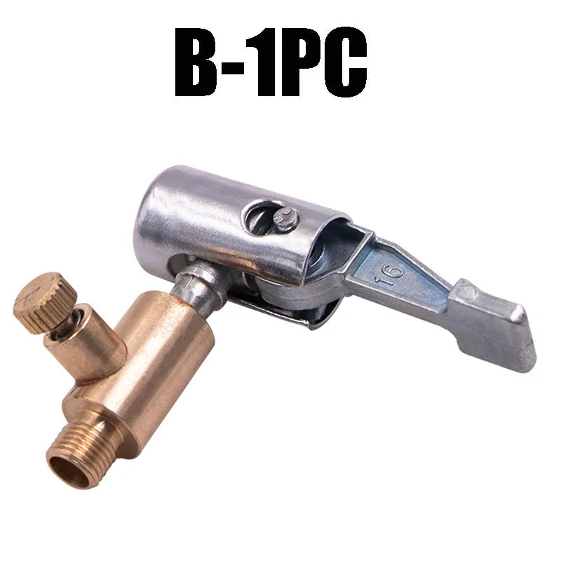 Portable Tire Air Chuck Inflator with Barb Hose Connector Tire Air Chuck Babs B-1PC