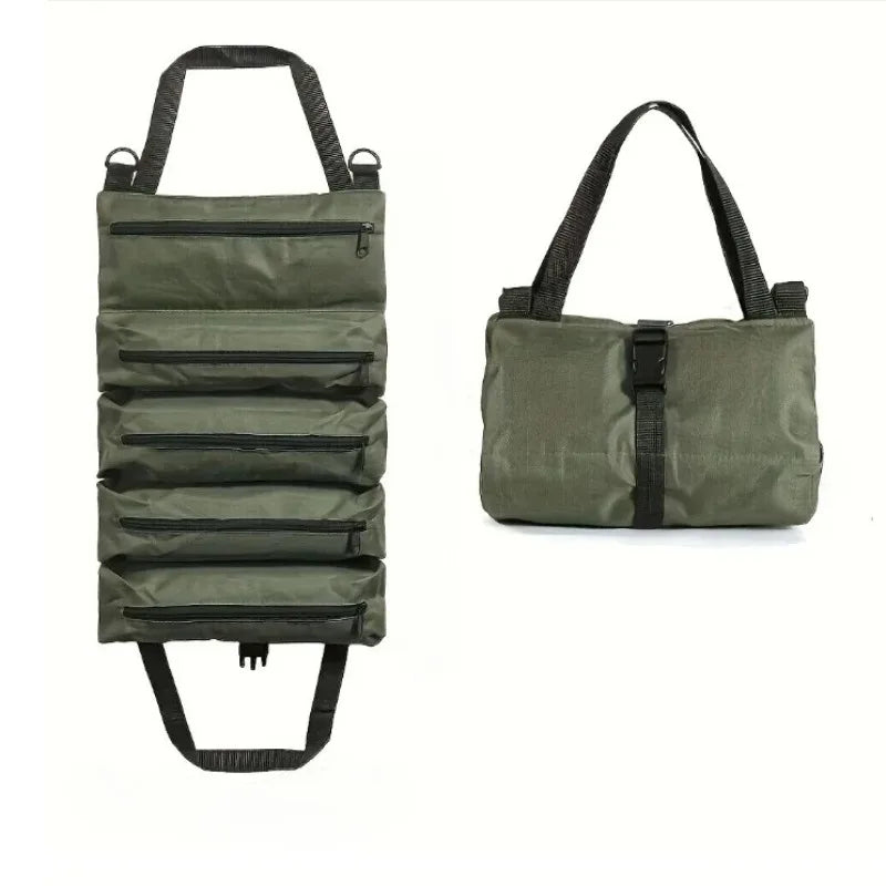 Roll-Up Multi-Pocket Tool Bag Organizer – 1 to 4 PCS Tool Roll Organizer Babs