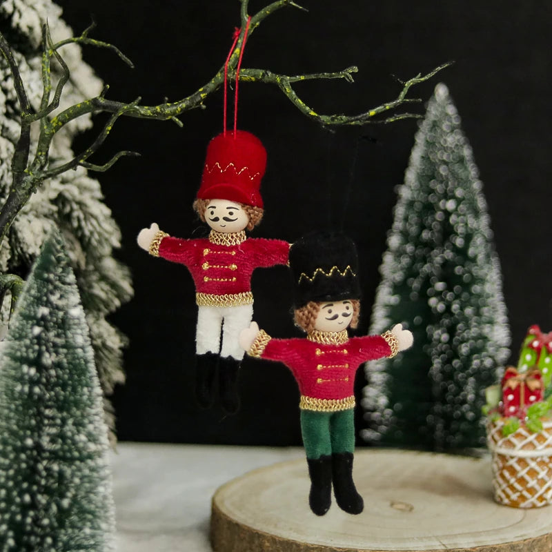 Nutcracker Soldier Christmas Ornament | Tree Pendant Holiday Décor Christmas Ornament Babs