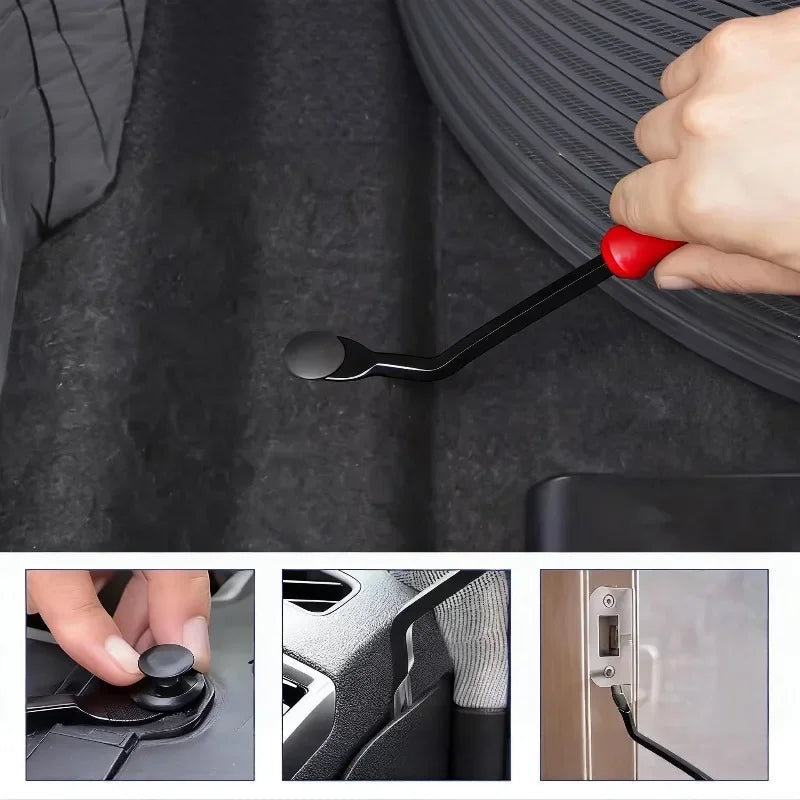4-Pc Car Trim Removal Tool Kit – Clip Pliers & Pry Set Auto Trim Tool Kit Babs