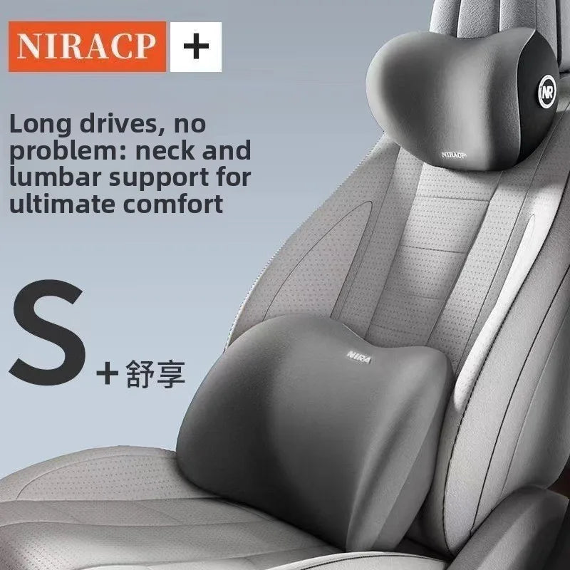 Memory Foam Car Neck Pillow – Auto Headrest Support Cushion Car Neck Pillow Babs