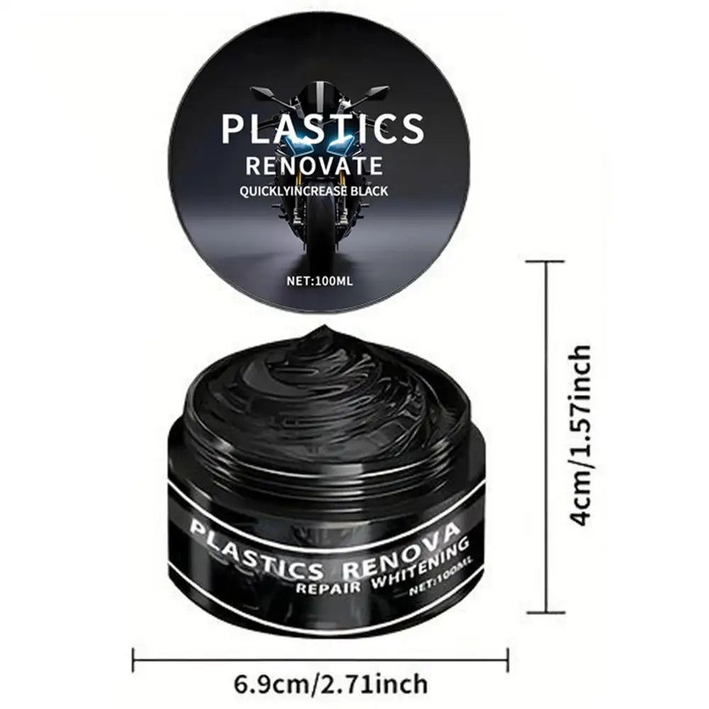 Nano Black Car Trim Restorer Wax – Scratch & Leather Repair Car Trim Restorer Wax Babs 1pcs