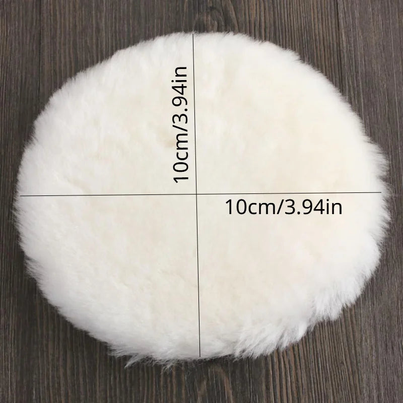 Car Polishing Wool Ball & Waxing Disc – Auto Detailing Pads Car Detailing Pads Babs 100mm