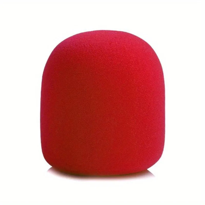 10-Pack Colorful Microphone Foam Windscreen Ball Type Covers Microphone Windscreen Babs