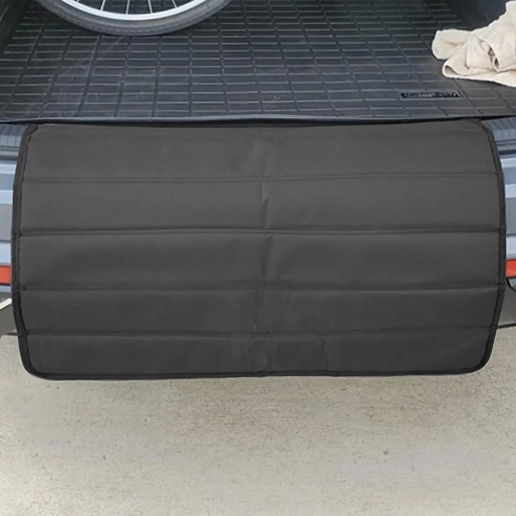 Foldable SUV Trunk Mat & Bumper Guard – Waterproof Cargo Liner Car Trunk Mat Babs