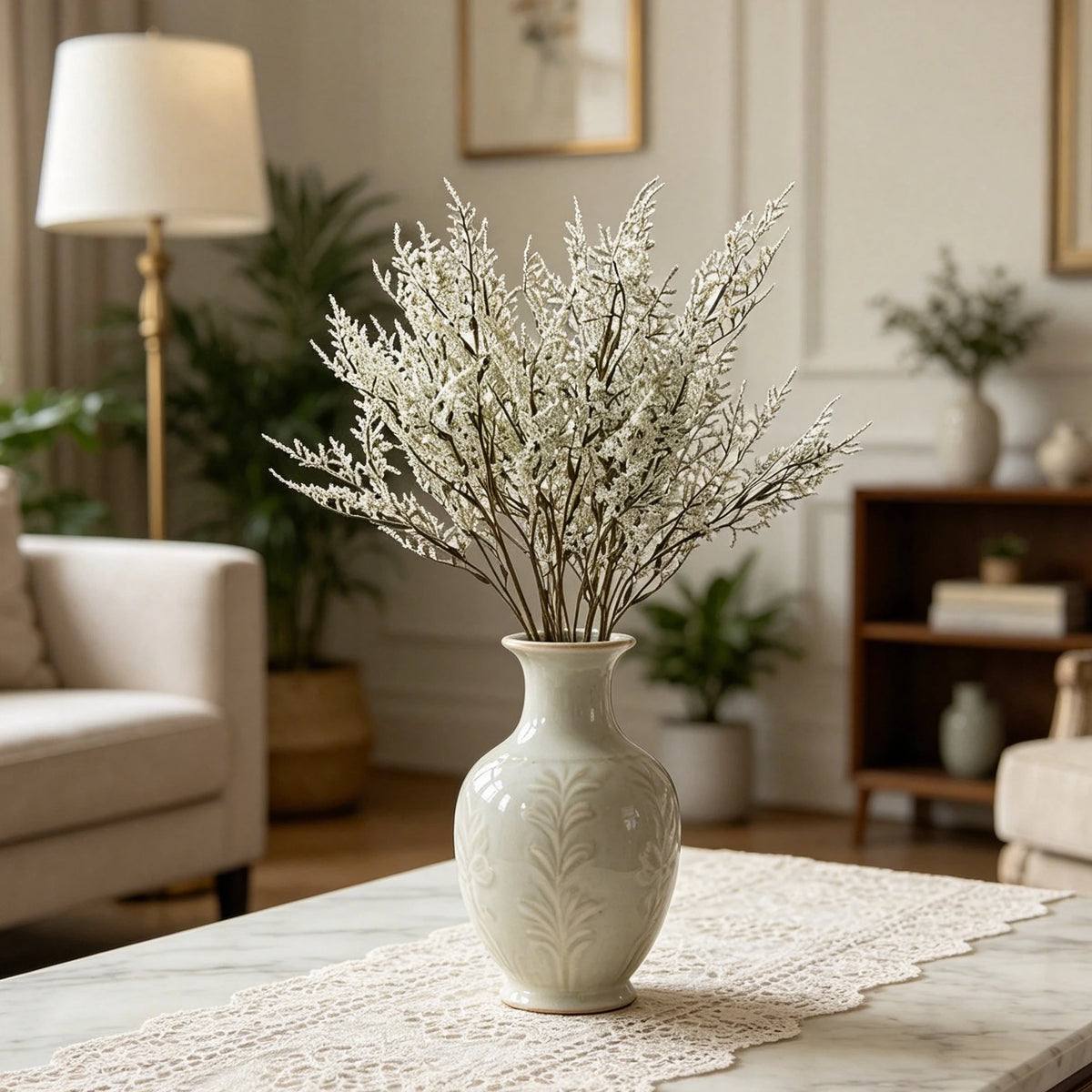 Silk Artificial Flower Branch – Wedding, Home & DIY Decor Artificial Flower Branch Babs